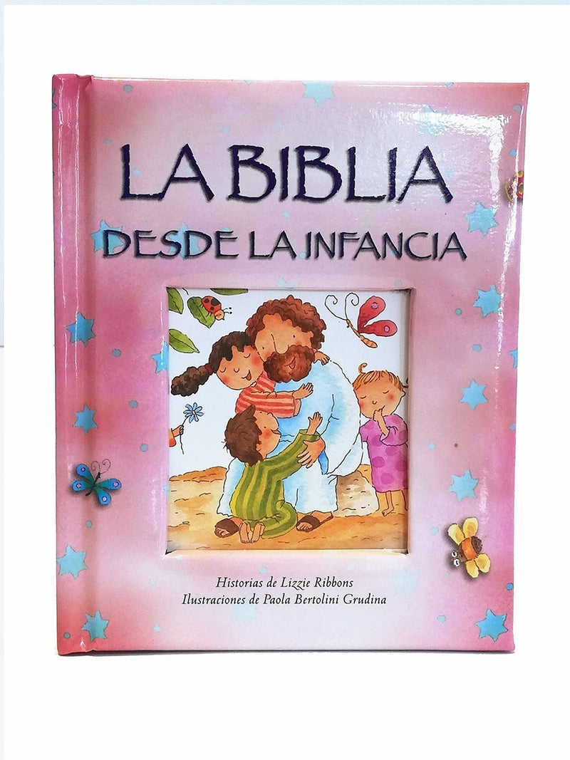 La Biblia Desde La Infancia Color Rosada Para Niños