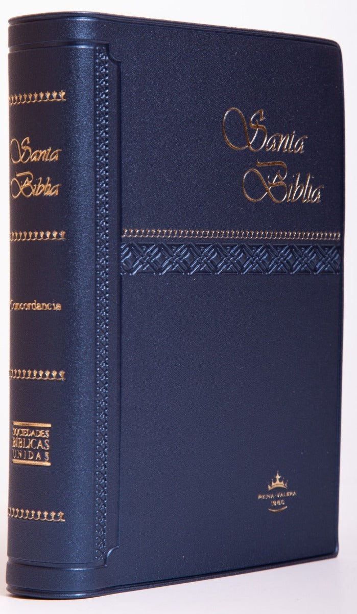 Biblia Grande Tapa Blanda Azul Reina Valera 1960