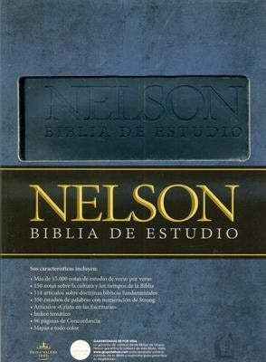 Biblia De Estudio Nelson Piel Reina Valera 1960
