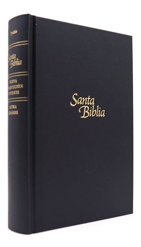 Biblia Nueva Traducción Viviente Letra Grande Pjr Negra