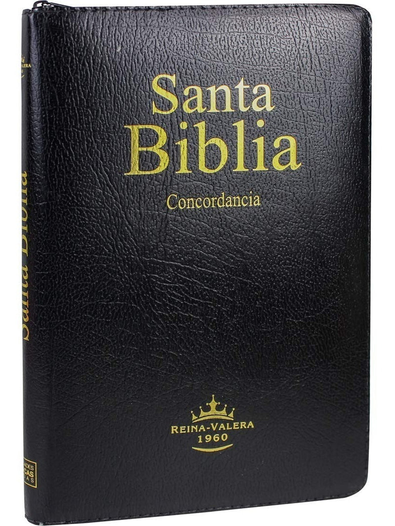 Biblia Negra índice Cierre Canto Rojo Reina Valera 1960