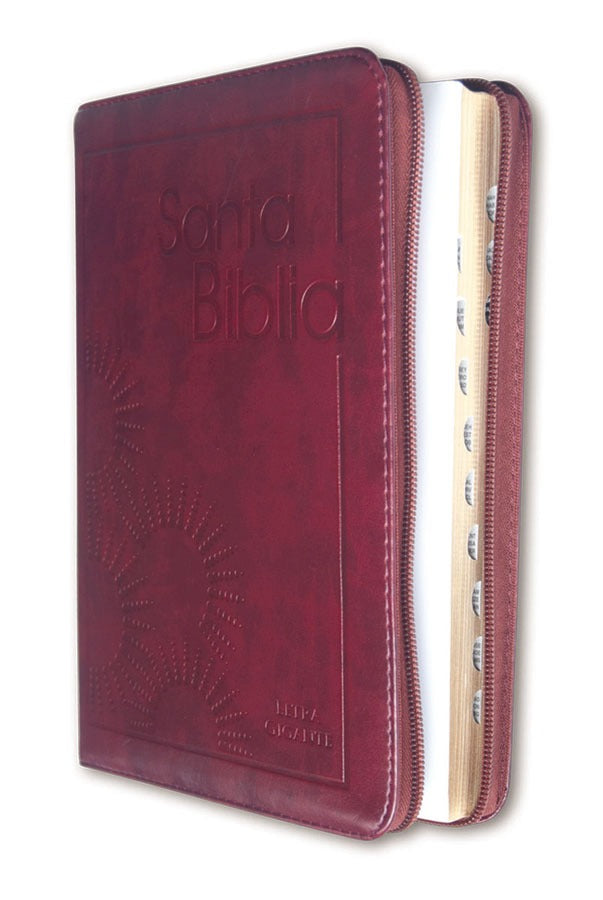 Biblia Letra Gigante Cierre E Indice Bordo Reina Valera 1960