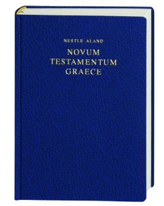 Novum Testamentum Graece 27¡ Ed. - Nt Griego - Nestle Aland