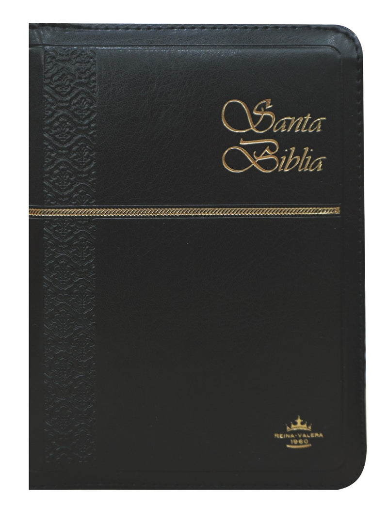 Biblia Pequeña Fina Negra Cierre E Indice Reina Valera 1960