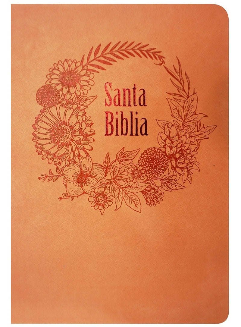 Biblia Letra Grande Anaranjada Ga Reina Valera 1960
