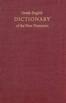 Dictionary Greek English Of The New Testament Dbg 6008 Acad.