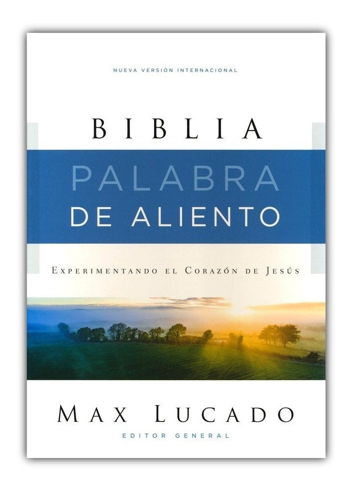 Biblia NVI, Palabra De Aliento, Max Lucado, Tapa Piel