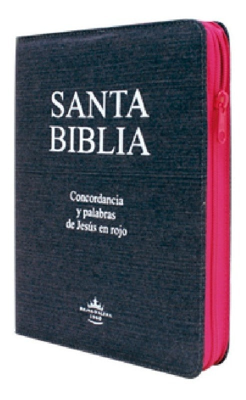 Biblia Reina Valera 1960 Letra Gigante Cierre Jean Rosa