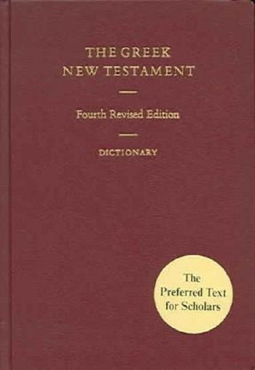 The Greek New Testament 4¡ Ed. Nt Griego C/ Diccionario Acad