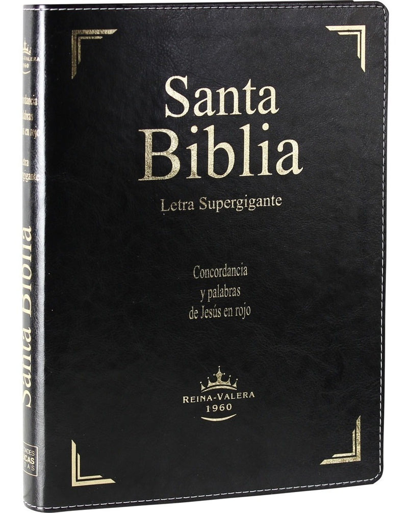 Biblia Letra Super Gigante índice Ecocuero Reina Valera 1960