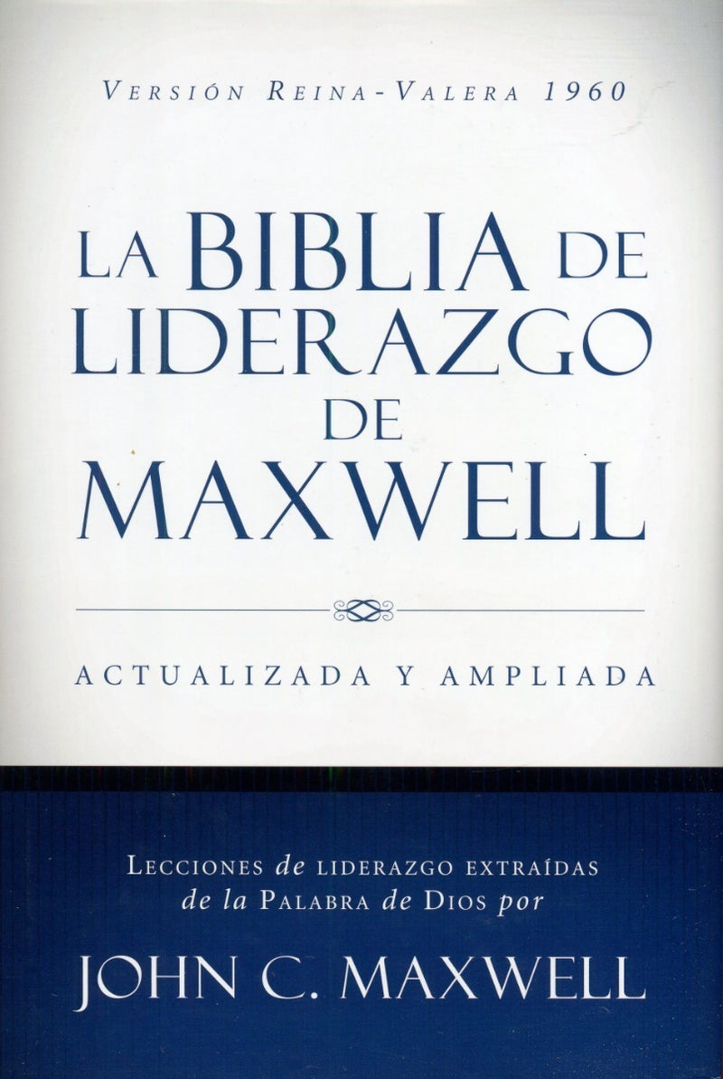 Biblia De Estudio De Liderazgo De John Maxwell Tapa Dura