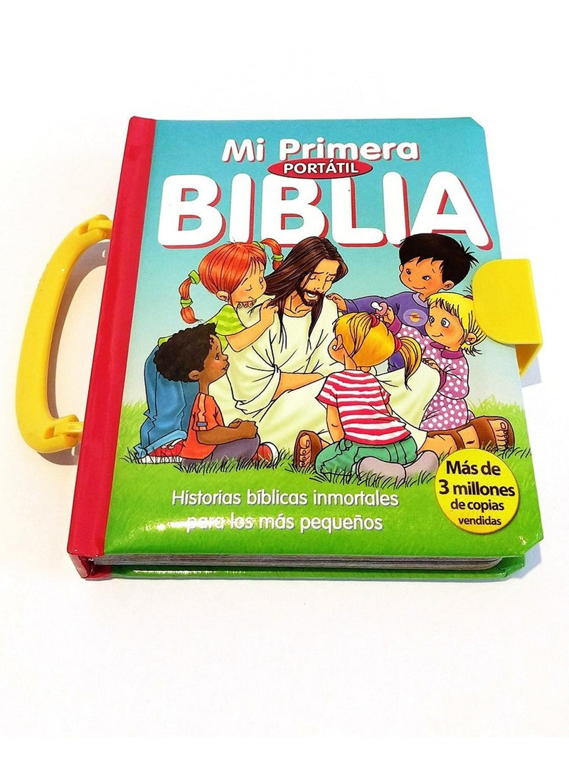 Biblia Con Manija Mi Primera Biblia Portatil Para Niños