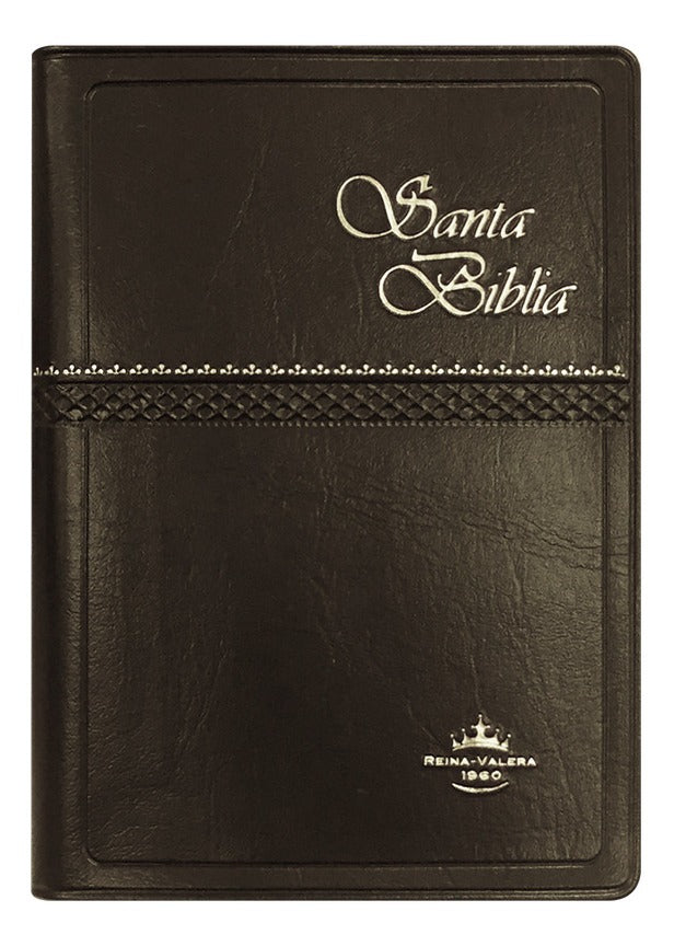 Biblia Compacta Café Vinílica Concordancia Reina Valera 1960