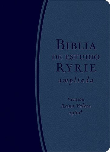 Biblia De Estudio Estudio Ryrie Azul Dos Tonos