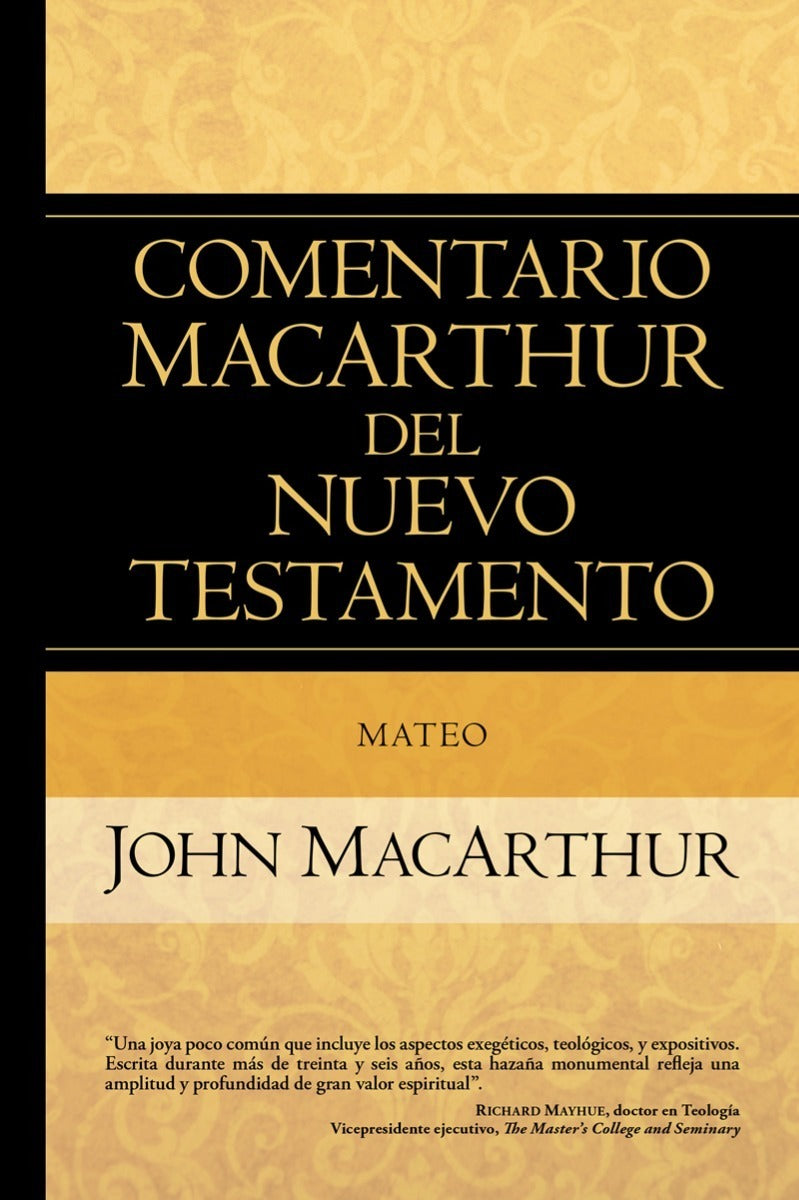 Comentario Bíblico Mateo, John Mac Arthur, Portavoz