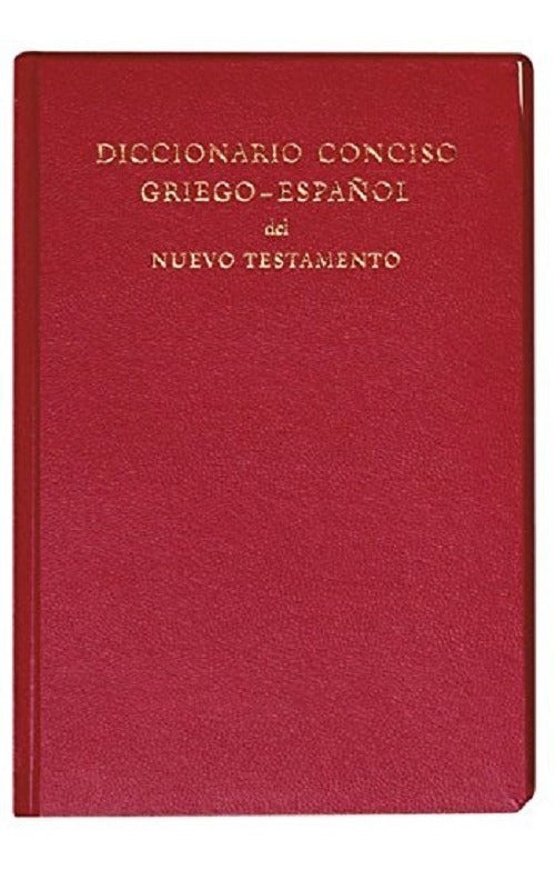 Diccionario Conciso Griego Español Nt, Tamez, Elsa Acad