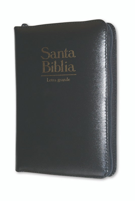 Biblia Letra Grande Cierre Color Bordo Reina Valera 1960
