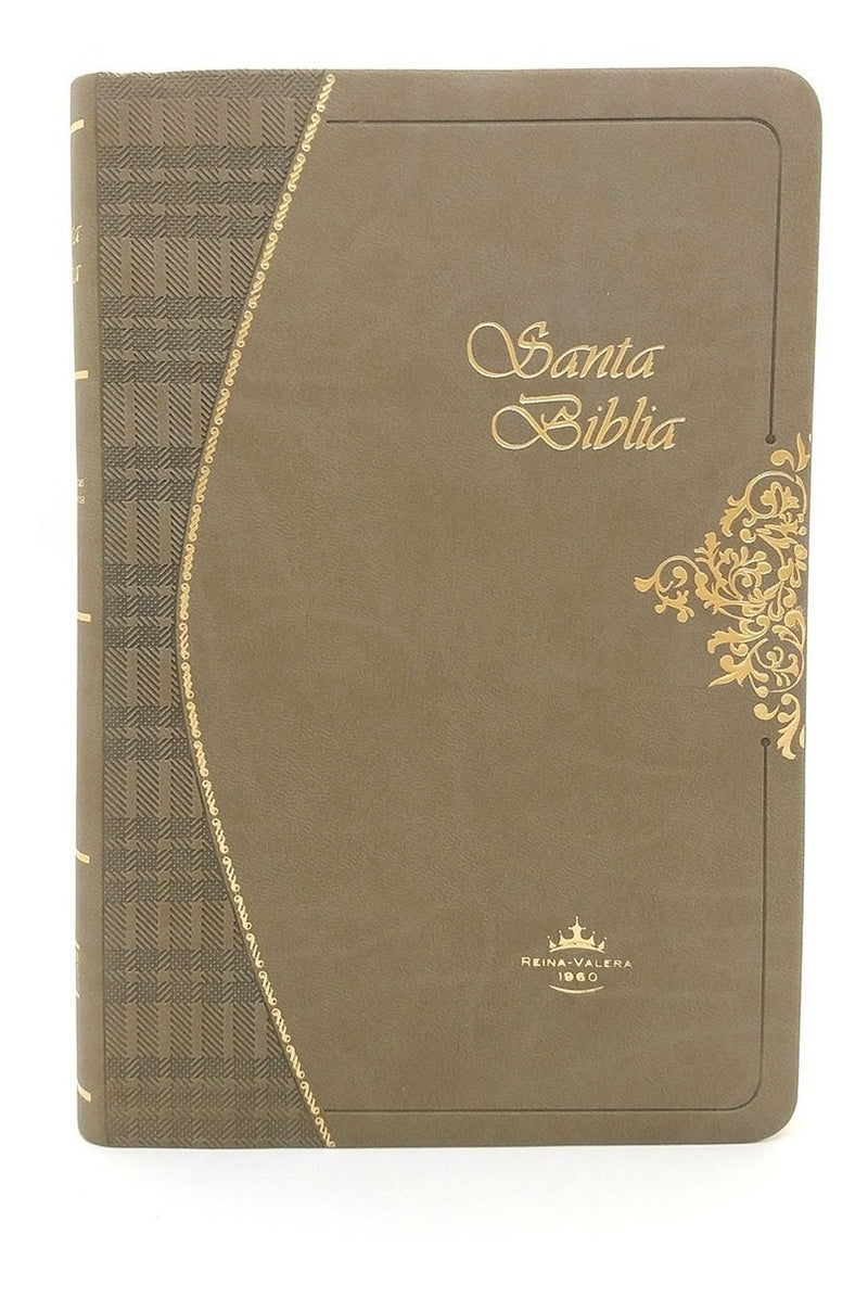 Biblia Fina Simil Cuero Café Neat Reina Valera 1960
