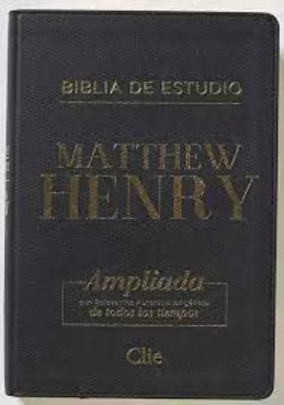 Biblia de Estudio Mathew Henry Clie