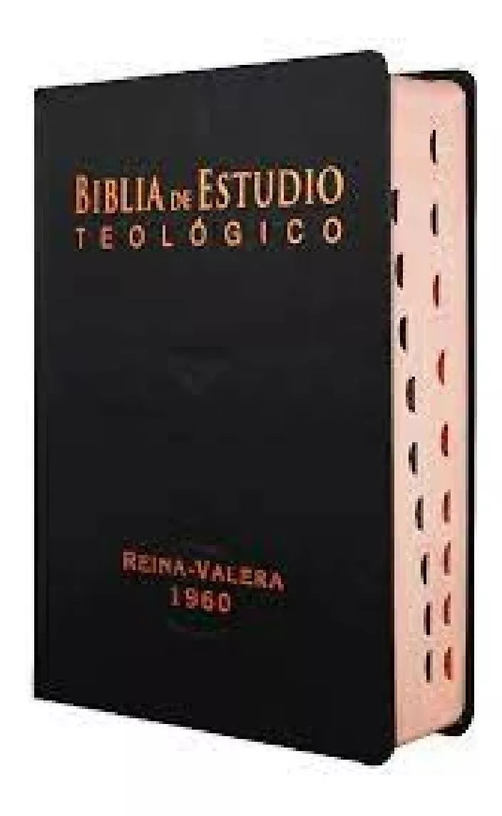 Biblia Reina Valera 1960 de Estudio Teologico Tapa Dura