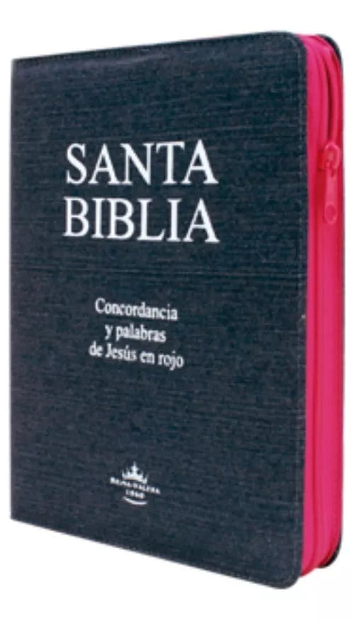 Biblia Reina Valera 1960 Letra Gigante PJR Indice Rosa