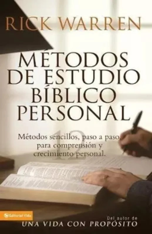 Metodos De Estudio Biblico Personal Rick Warren Clie