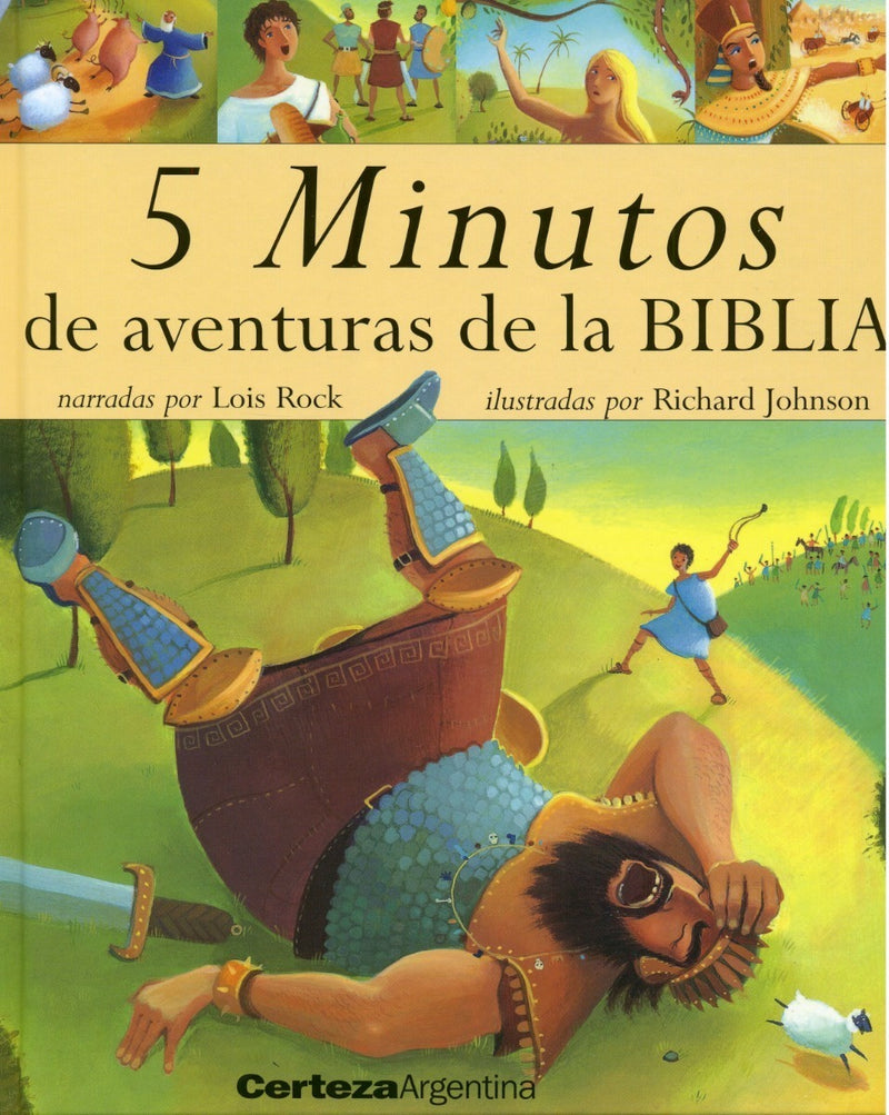 Biblia Para Niños 5 Minutos De Aventuras - Certeza