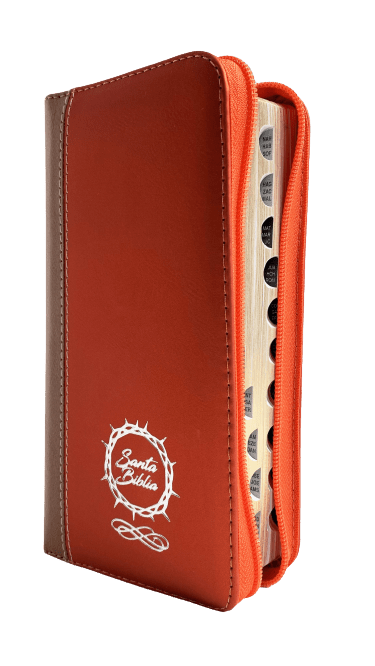 Biblia Reina Valera 1960 Concordancia Tamaño Agenda Naranja